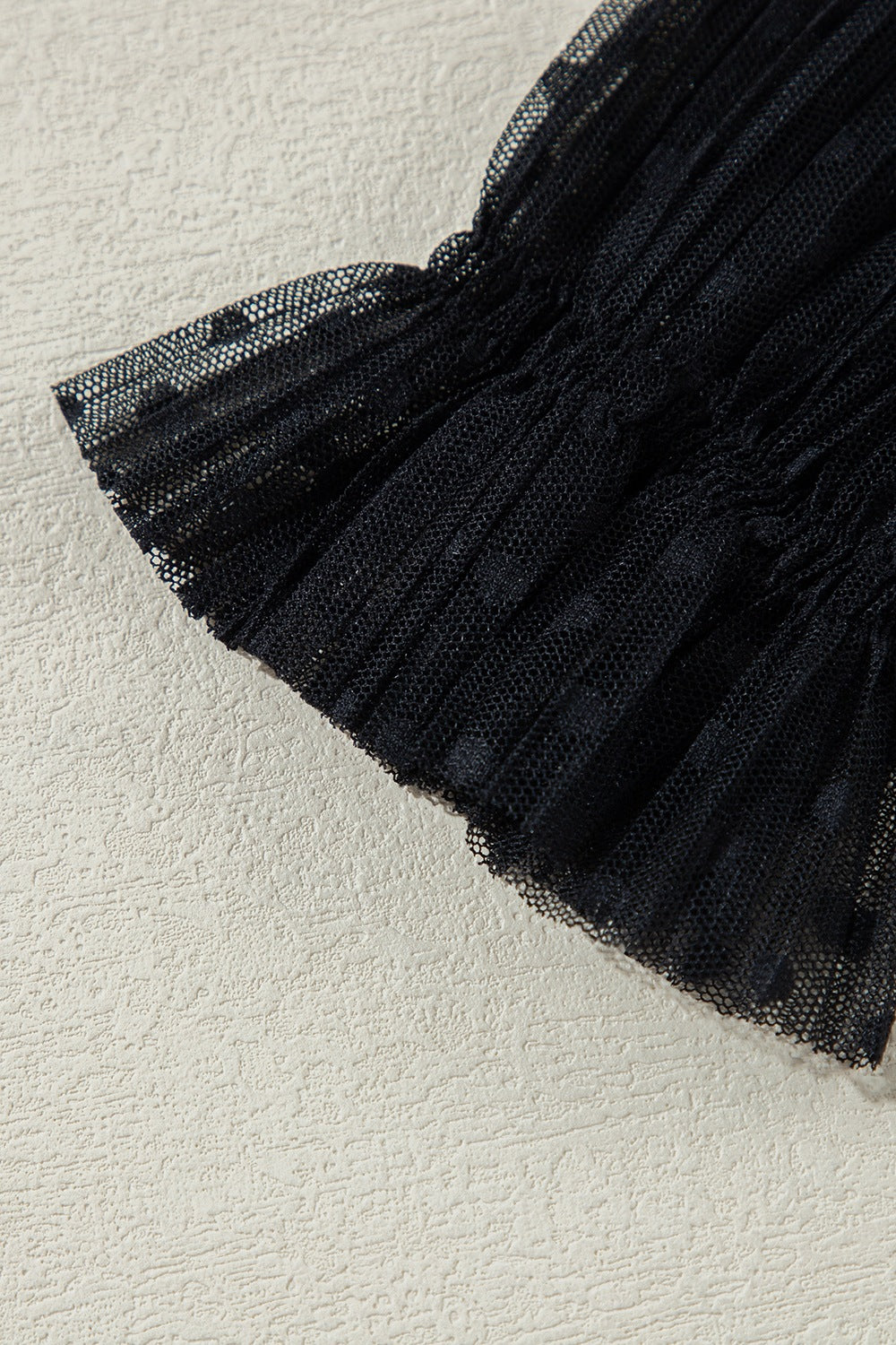 Sheer Mock Neck Long Sleeve Blouse with Cami