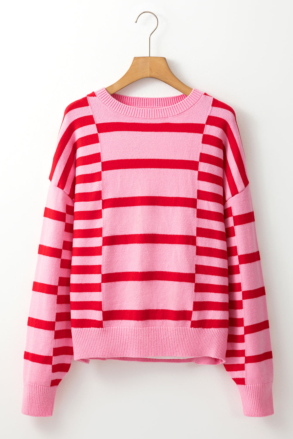 Pink Stripe Sweater