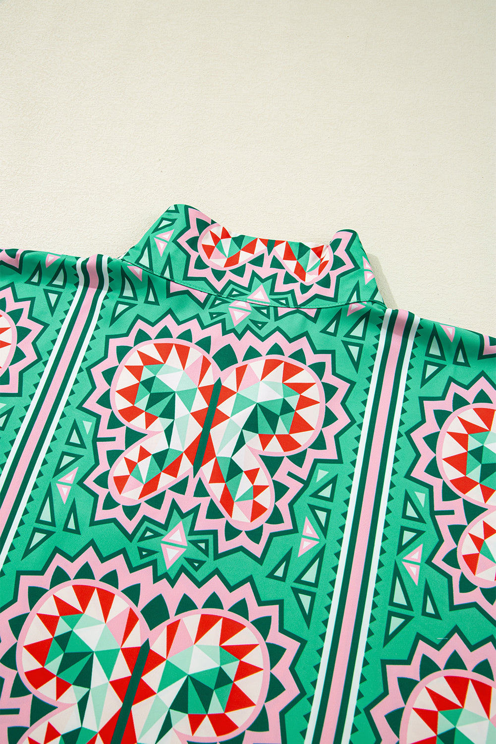 Sea Green Boho Blouse