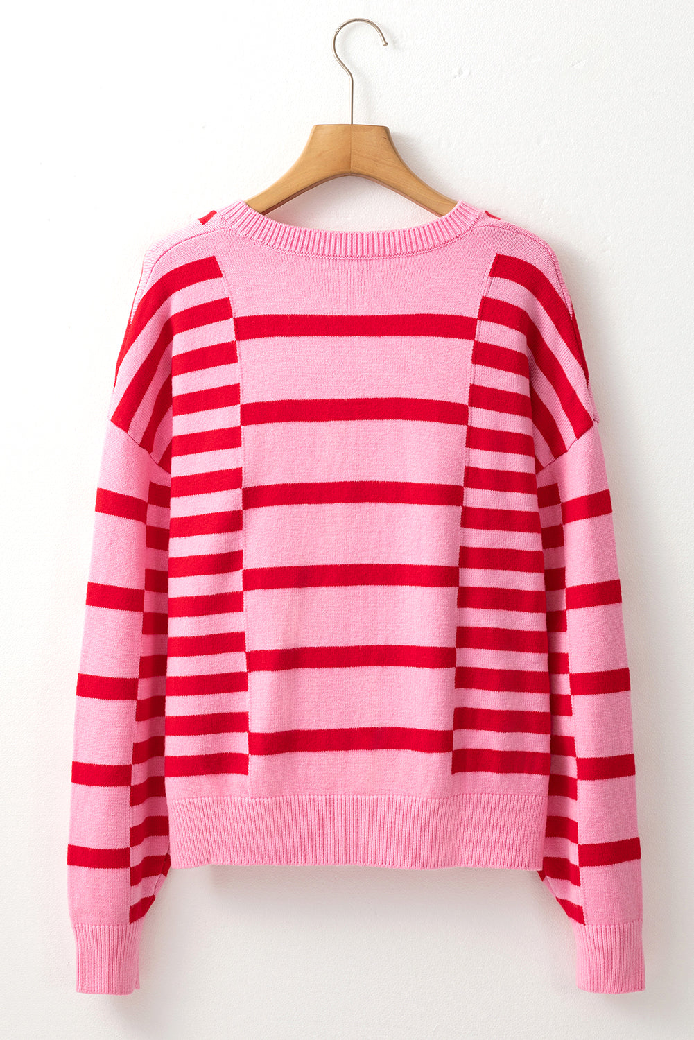 Pink Stripe Sweater