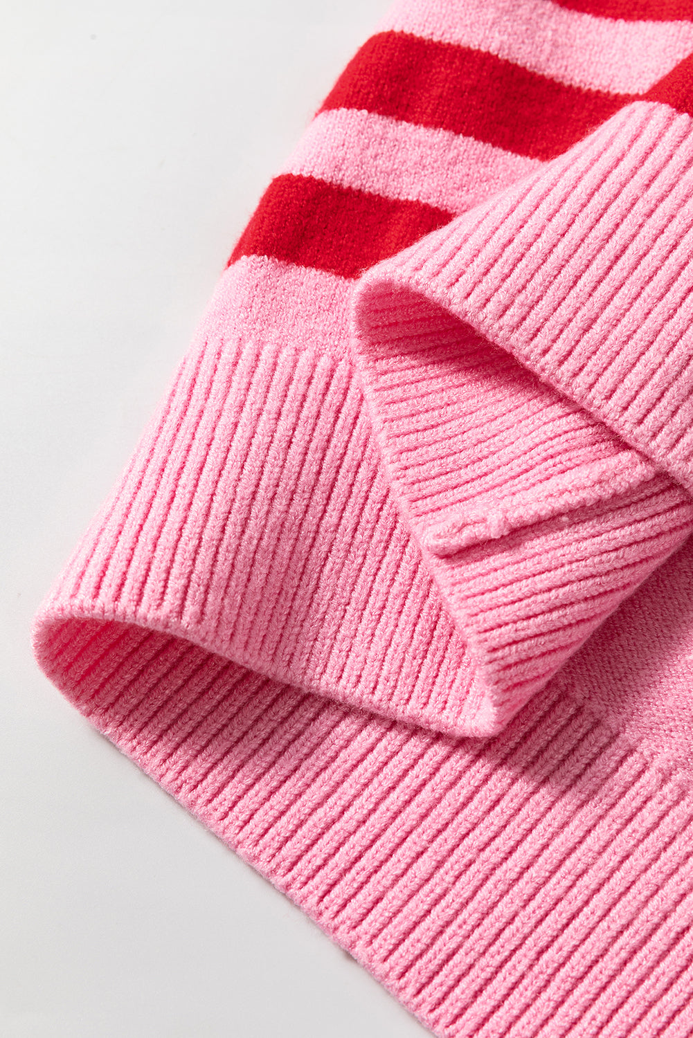 Pink Stripe Sweater