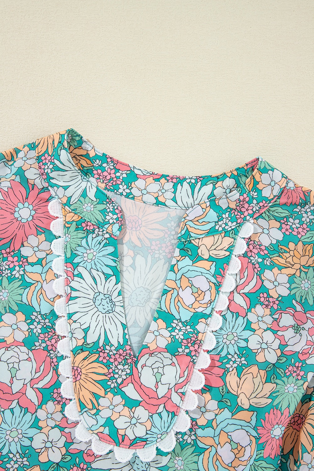 Floral short sleeve Blouse