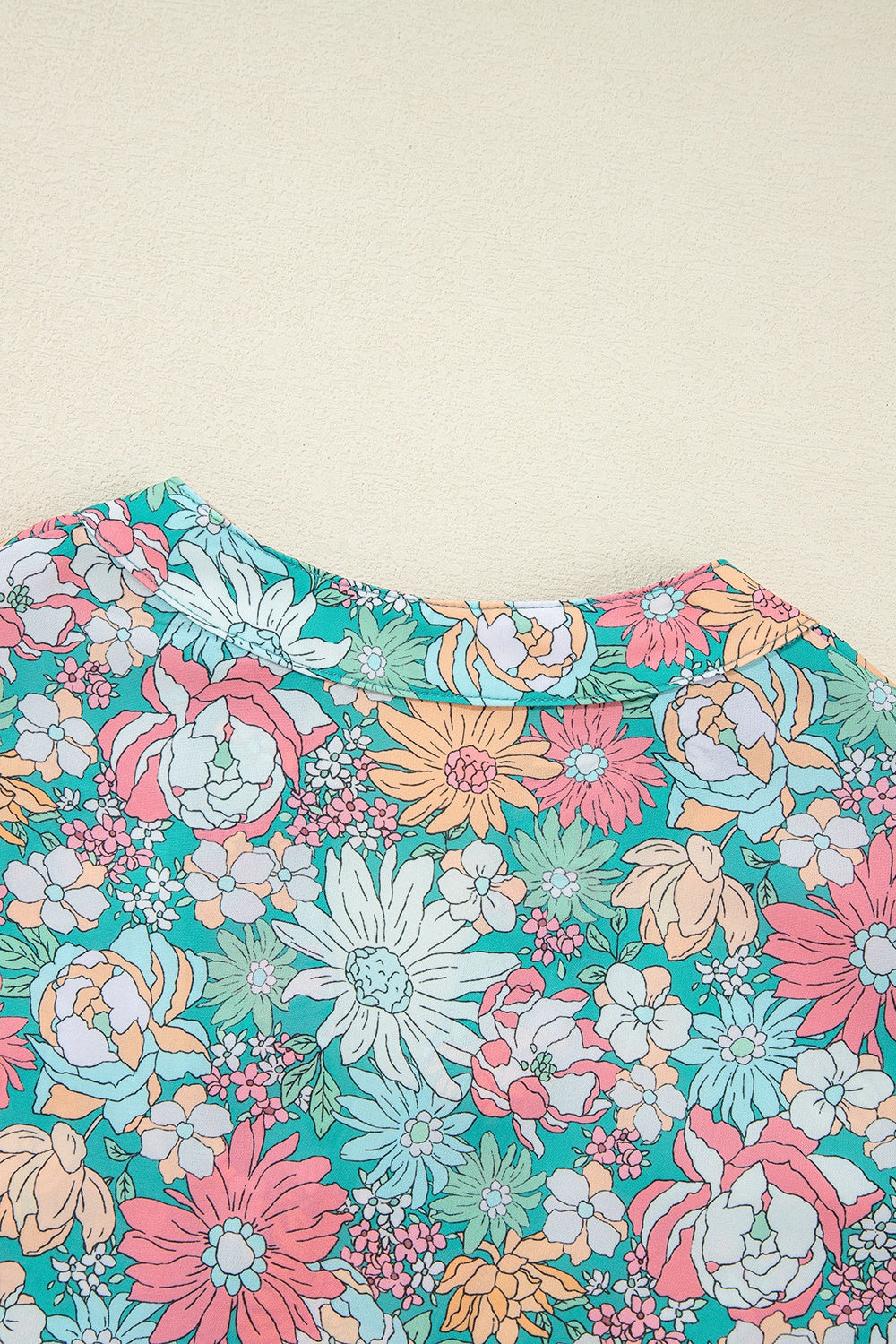 Floral short sleeve Blouse