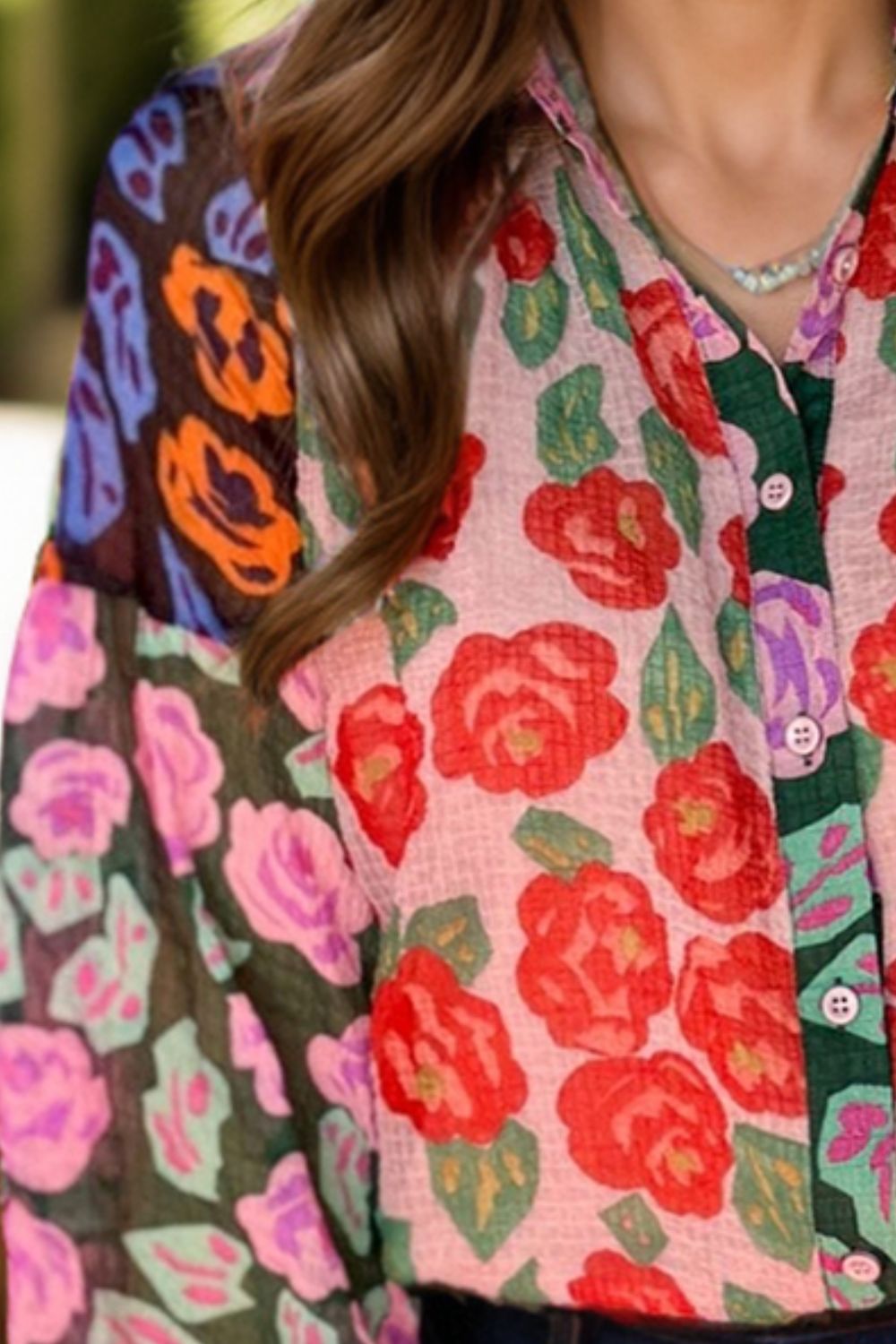 Floral Long Sleeve Shirt