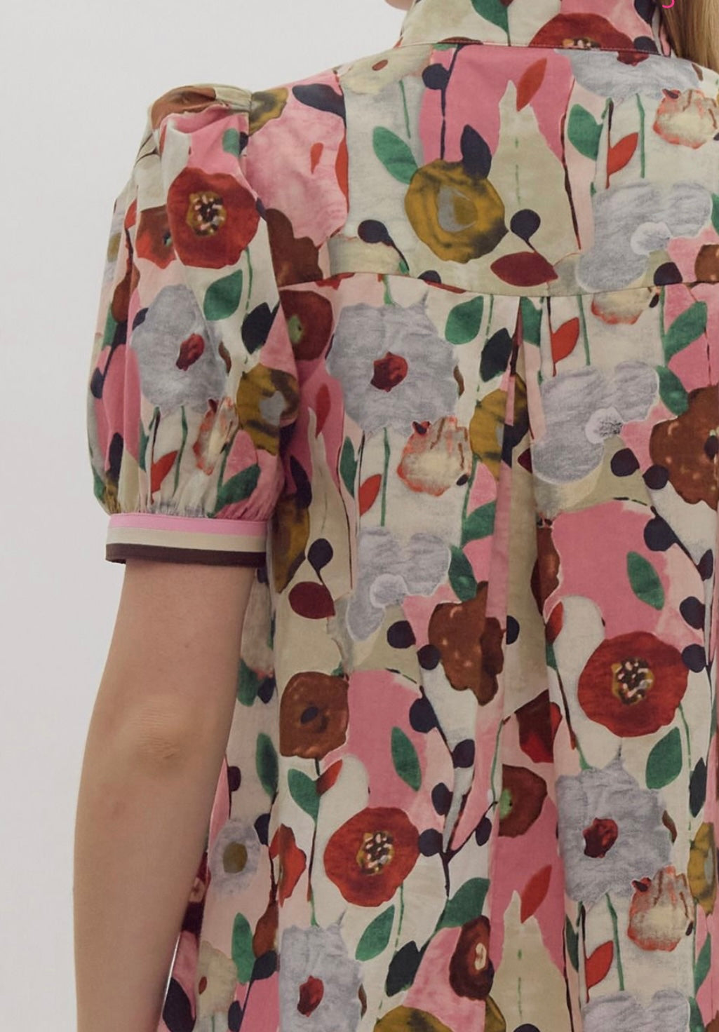 Floral neopolitan dress