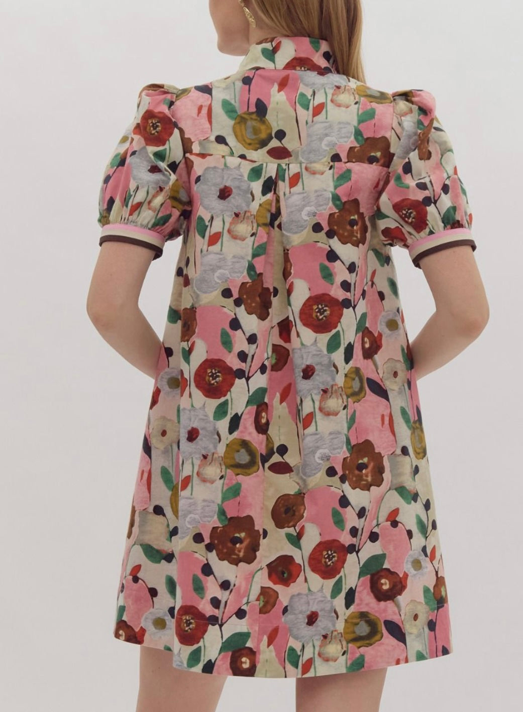 Floral neopolitan dress