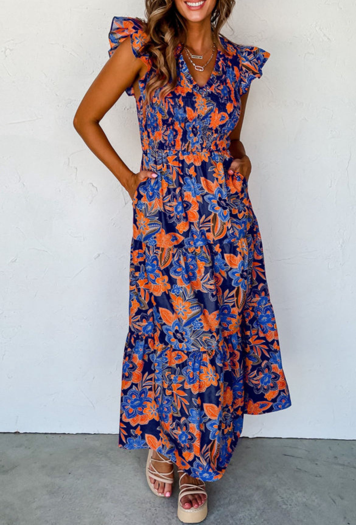Boho Tiered Dress  Twine