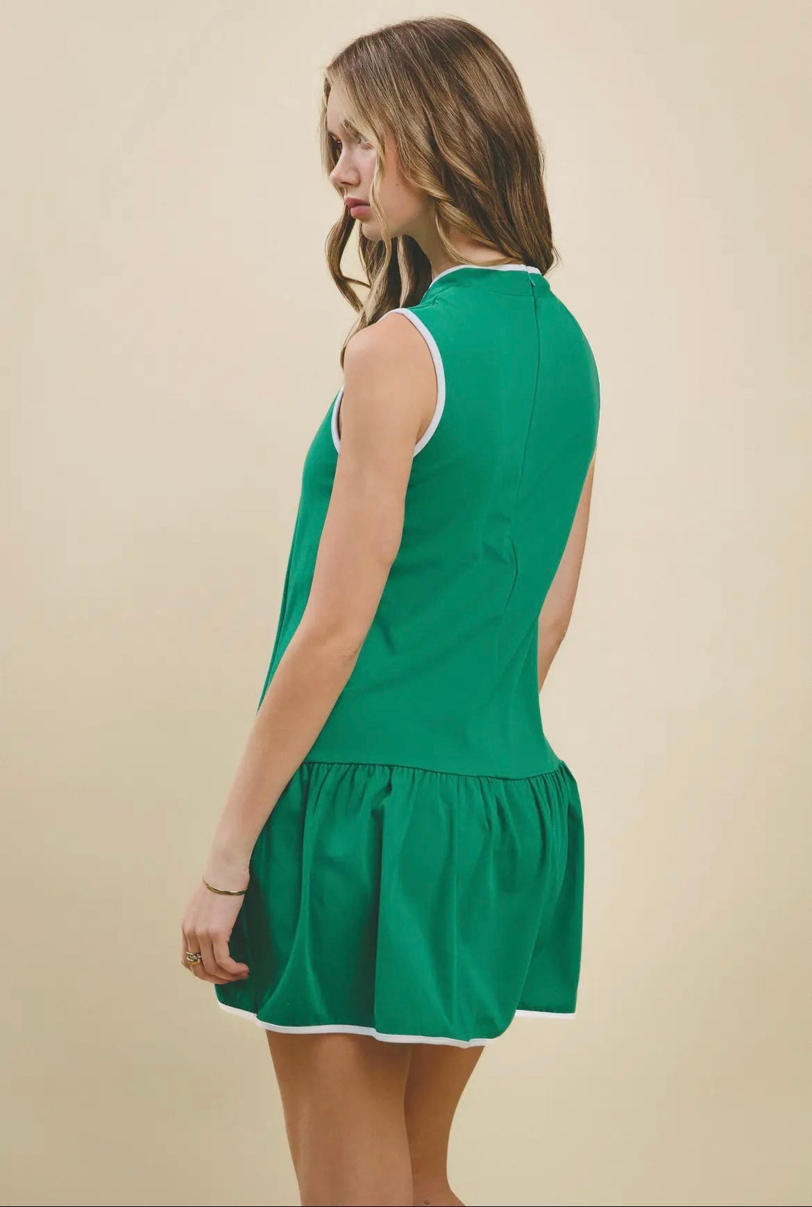 Athletic quarter zip dress