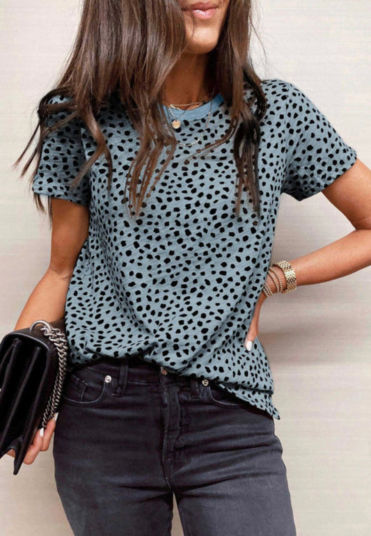 Cheetah short sleeve shirt