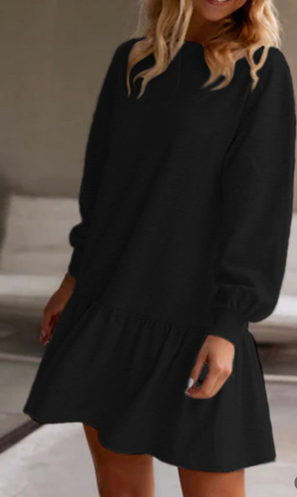 Sweatshirt dress