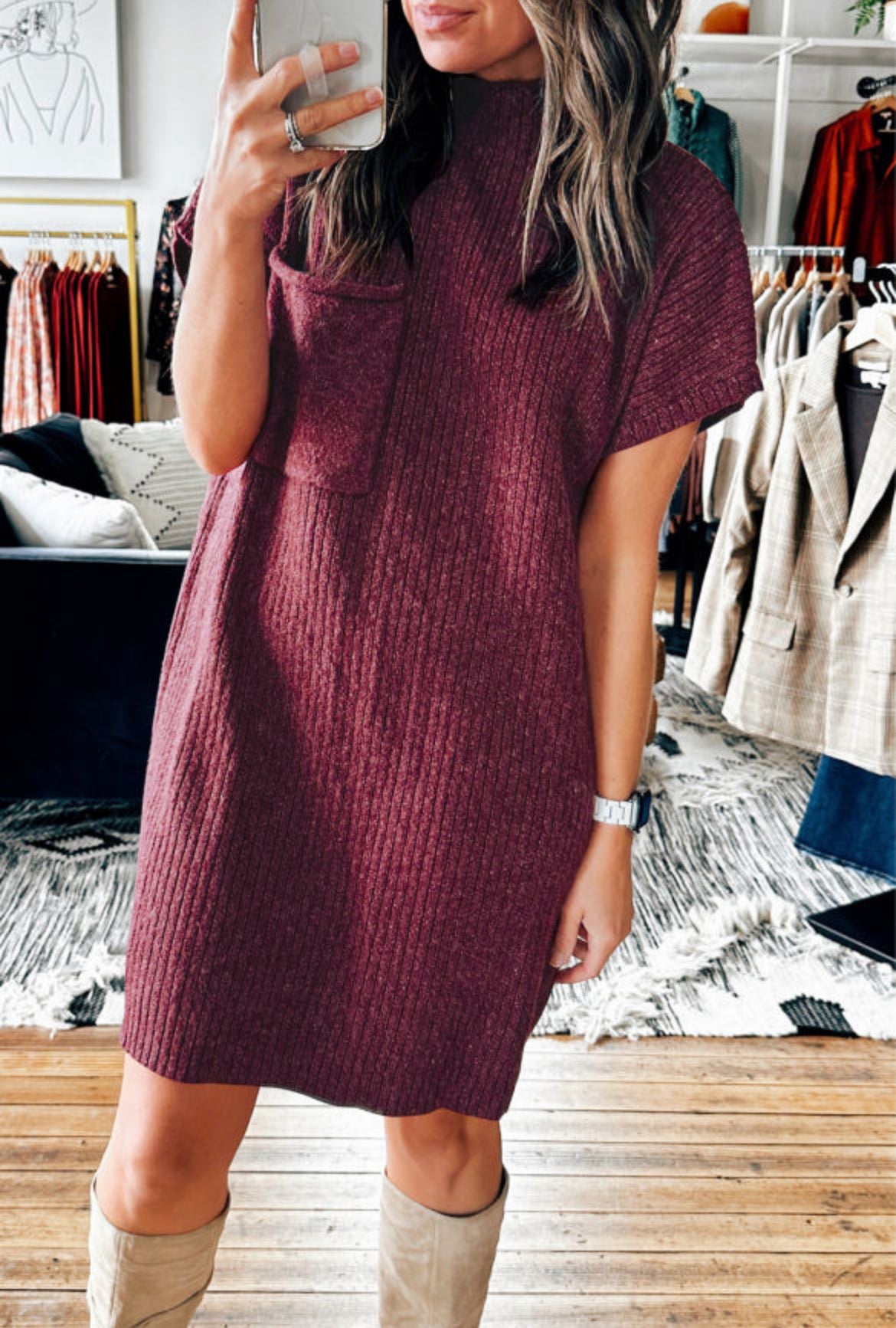 Sweater dress