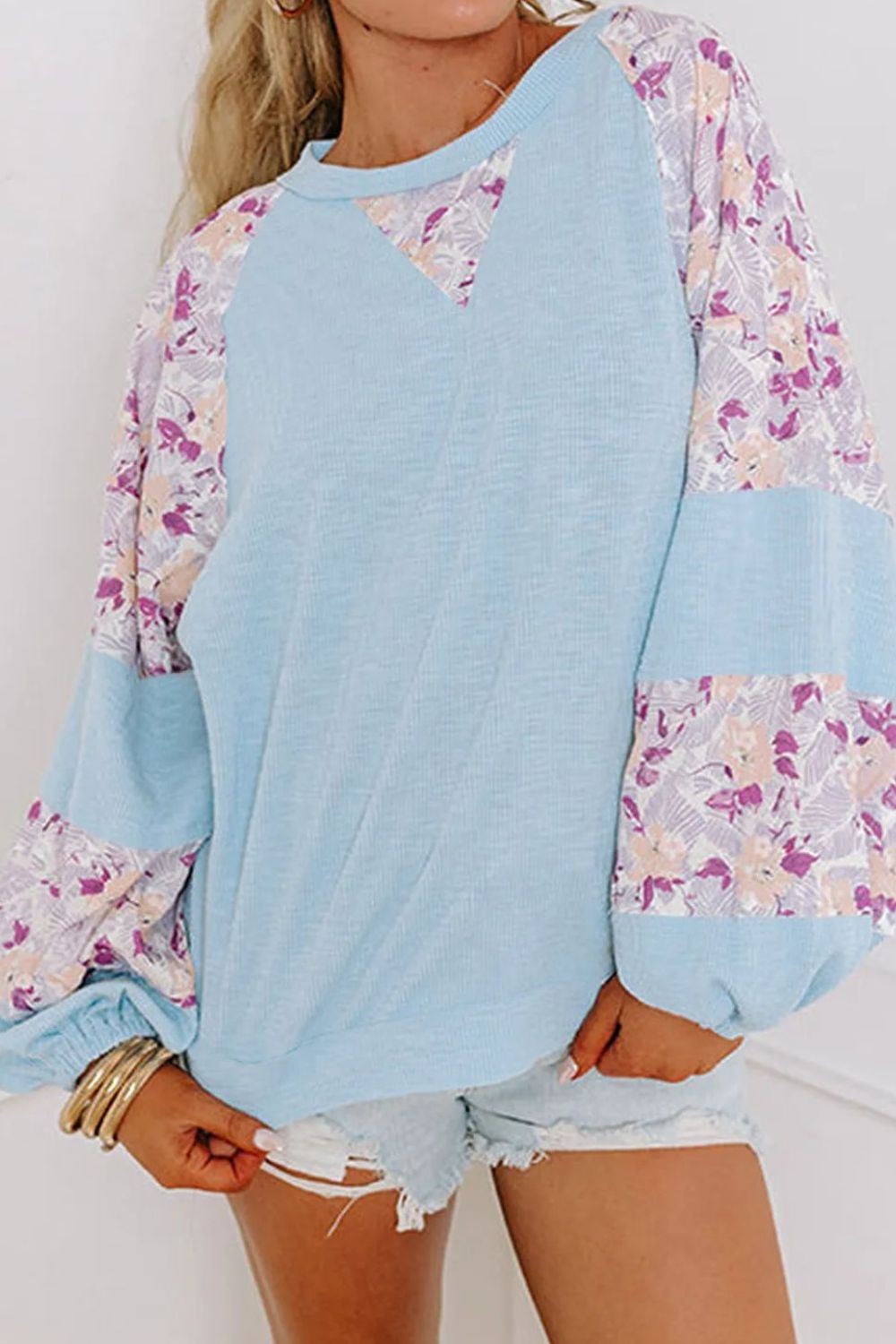 Balloon Sleeve Blouse